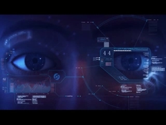 opinião axial do comprimento do olho ótico do biômetro