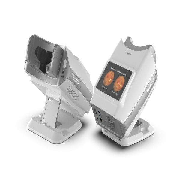 Câmara portátil do fundo não-midriático para rastreamento da retina (Kestrel 300) - Dispositivo portátil de imagem da retina totalmente automático para clínicas oftalmológicas primárias e projetos de rastreamento